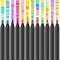 12-Color Rainbow Pencils Aesthetic Jumbo Colored Pencils for Adult Coloring Sketching Drawing, Cute Drawing Kit Fun Pencils Cool Gifts Stuff Art Supplies for Adults Kids, School Supplies